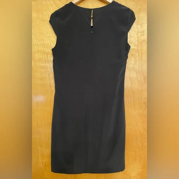 New Black Silk cocktail dress with tags - Picture 2 of 4